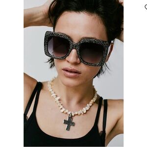 Free People Sugar Oversized Square Sunglasses